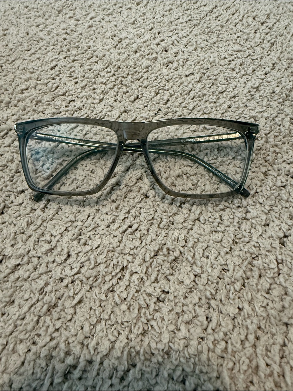 Saint Laurent SL 803 Brown 012 Men’s Eyeglasses Frames 59-15-150 Rx Prescription